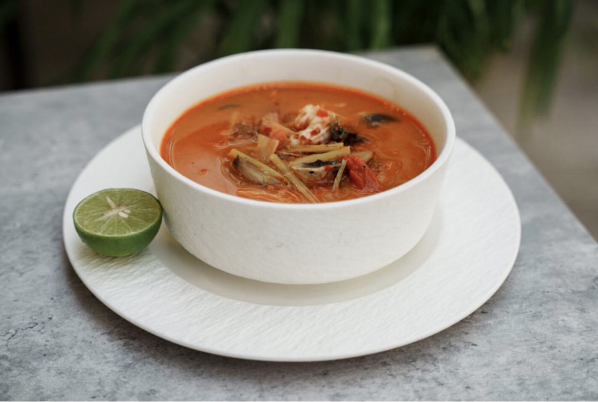 Tom Yum with Shrimp