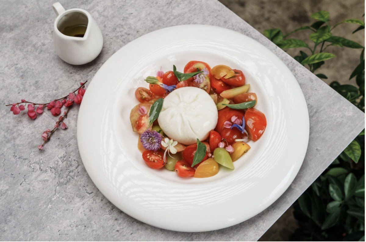 Burrata Salad with Tomatoes